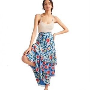 Anthropologie Hutch Medley Tiered Skirt S